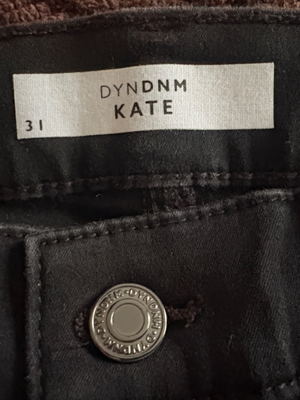 Dynamite Black Kate High-Rise Pants